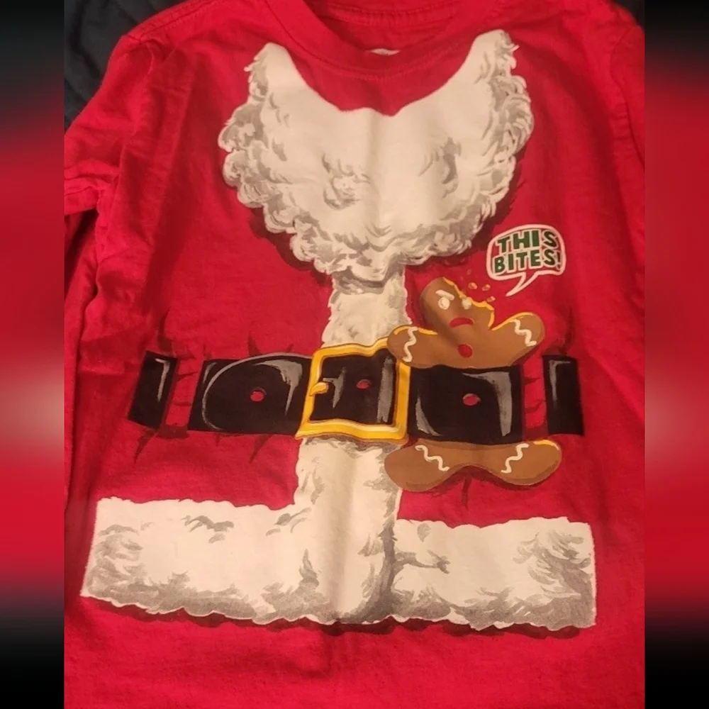 Boys holiday time Christmas sweater size S 6/7